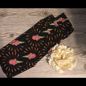 New never worn cotton candy Lularoe leggings os